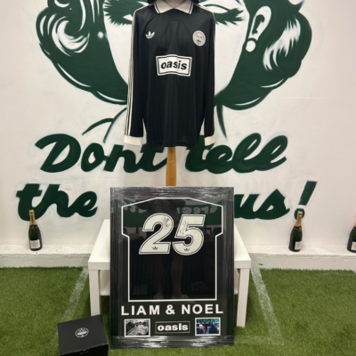 **Win** Oasis Signed official Live 25 Shirt Liam and Noel.